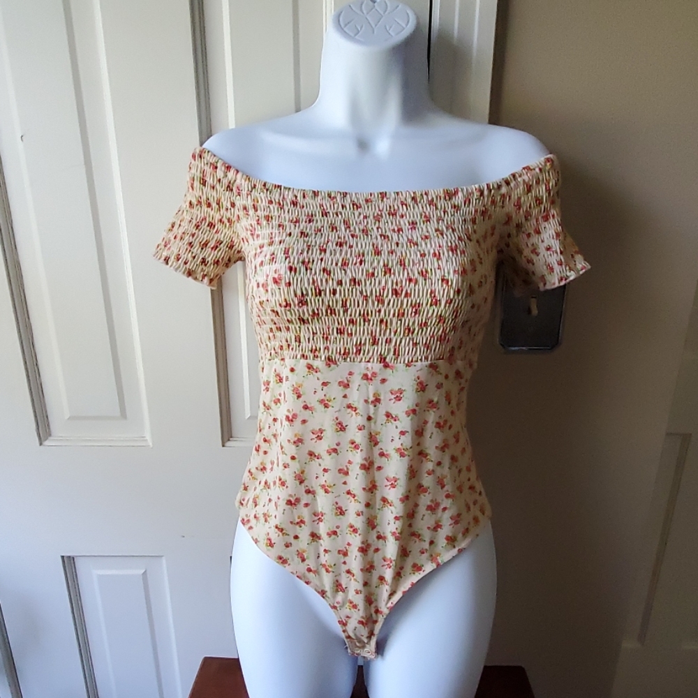 NWT Little Black Bodysuit off the shoulder 1piece - Picture 1 of 6